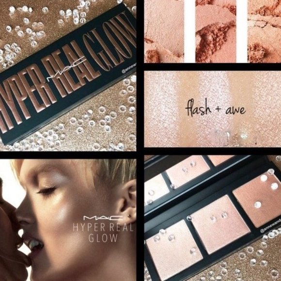 MAC Cosmetics | Makeup | Mac Palette Highlighter Bronzer Hyper Glow ...
